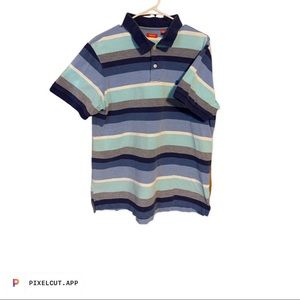Izod Mens Polo Size L. Short Sleeve